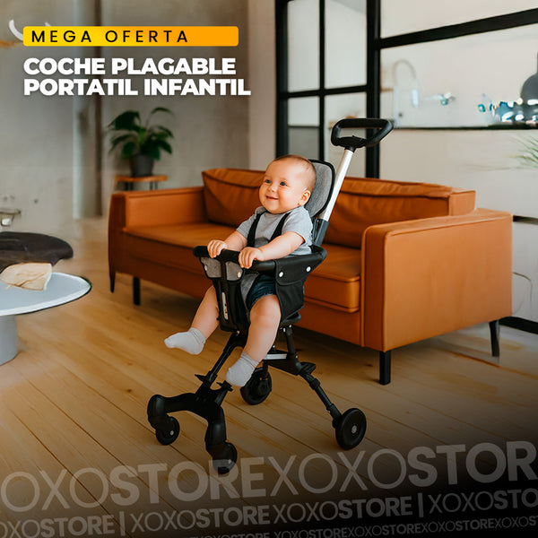 Coche plegable infantil de paseo