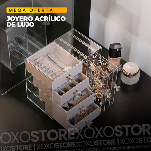 Joyero acrilico de lujo