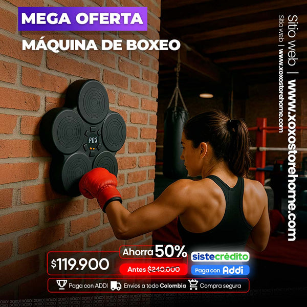 Maquina de boxeo promo