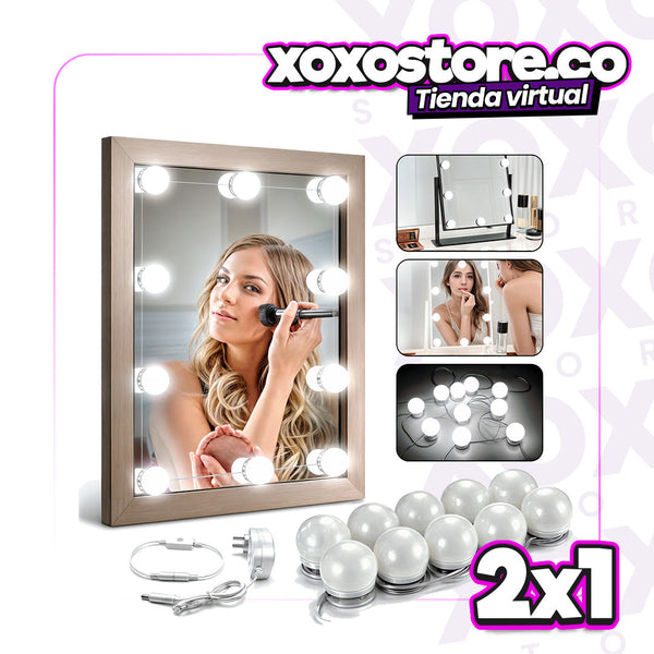 2x1 bombillo para tocador