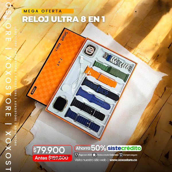 Reloj 8 en 1