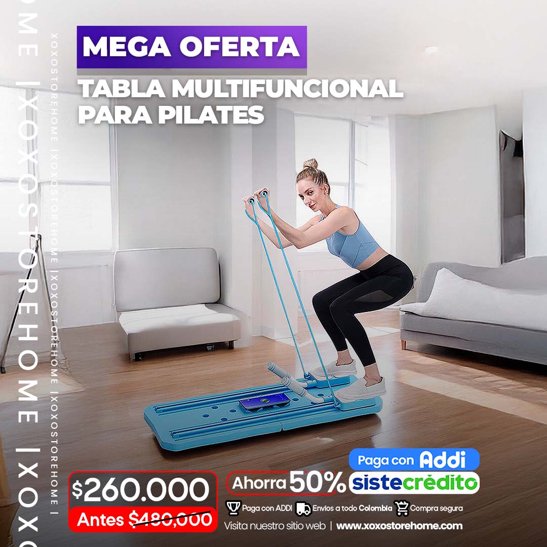 TABLA DE EJERCICIO MULTIFUNCIONAL PILATES – Mi Paquete Online